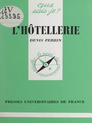 cover image of L'hôtellerie